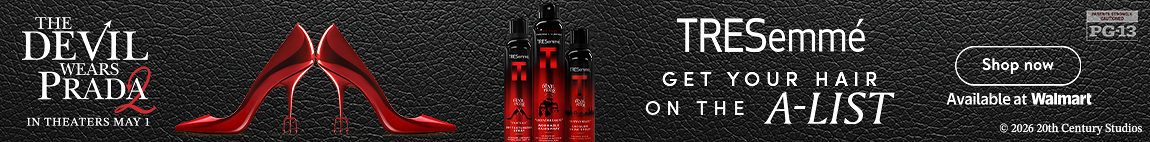 Tresemmé for The Devil Wears Prada 2, Only in Theaters. ©2026 20th Century Studios.