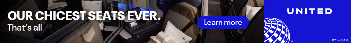 United, Our Chicest Seats Ever. That's All. Fly in style in the all-new United Polaris Studio. Learn More.