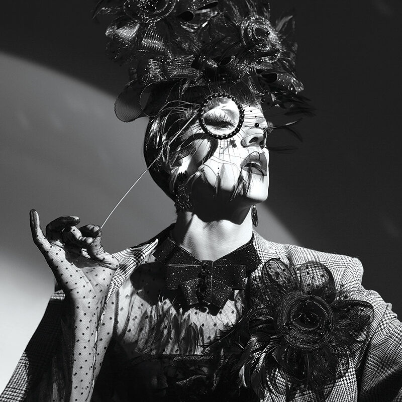 Utica Queen is the drag stage persona of Ethan Mundt whose work tackles fashion as performance and protest art.