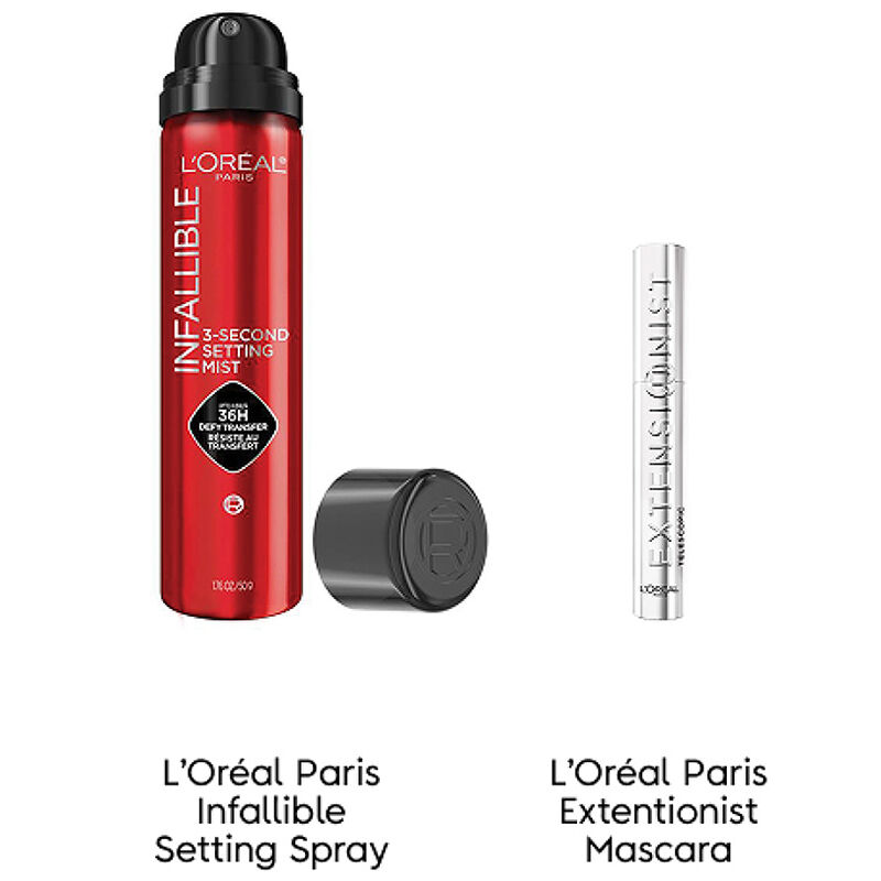 Amari Mari, first assistant to Runway’s Miranda Priestly, shares her secret weapons for looking good over the course of long days filled with staff meetings, car rides, email correspondence with designers and clothing inspections: L'Oréal Paris Extensionist mascara, which makes her look like she has lash extensions despite not having time for appointments or upkeep, and Infallible 3-Second Setting Mist, which keeps her makeup on her face and not on the designer garments she handles all day.