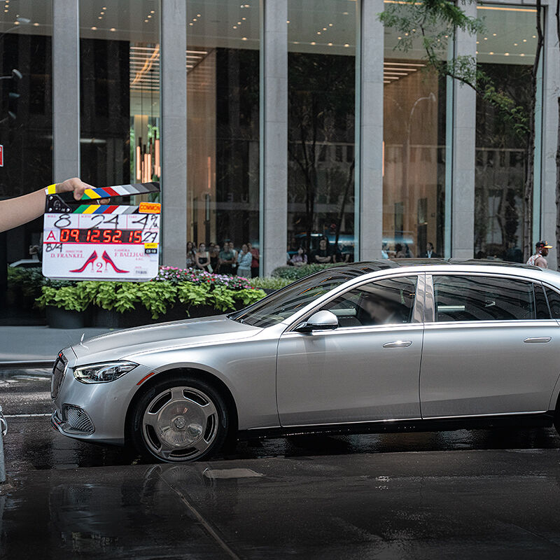The Mercedes-Maybach S-Class was chosen as Miranda Priestly’s transportation of choice in the upcoming sequel, The Devil Wears Prada 2, because the car mirrored the character’s formidable personality and allowed her to make grand entrances.