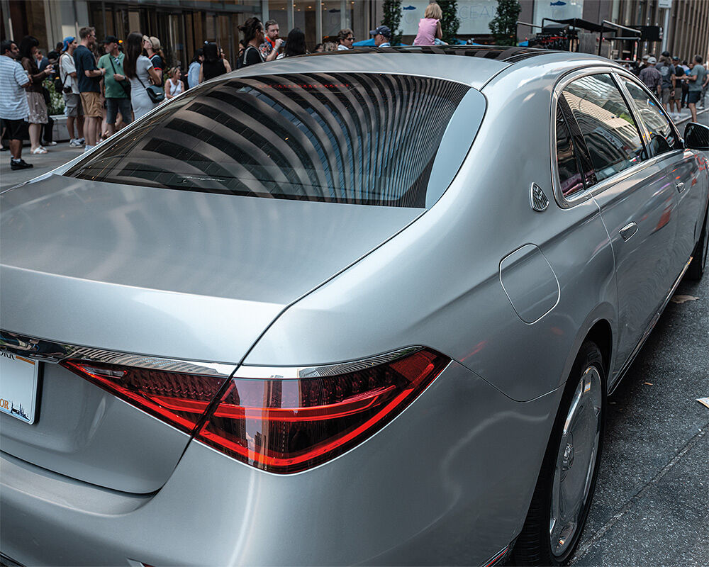 The Mercedes-Maybach S-Class was chosen as Miranda Priestly’s transportation of choice in the upcoming sequel, The Devil Wears Prada 2, because the car mirrored the character’s formidable personality and allowed her to make grand entrances.