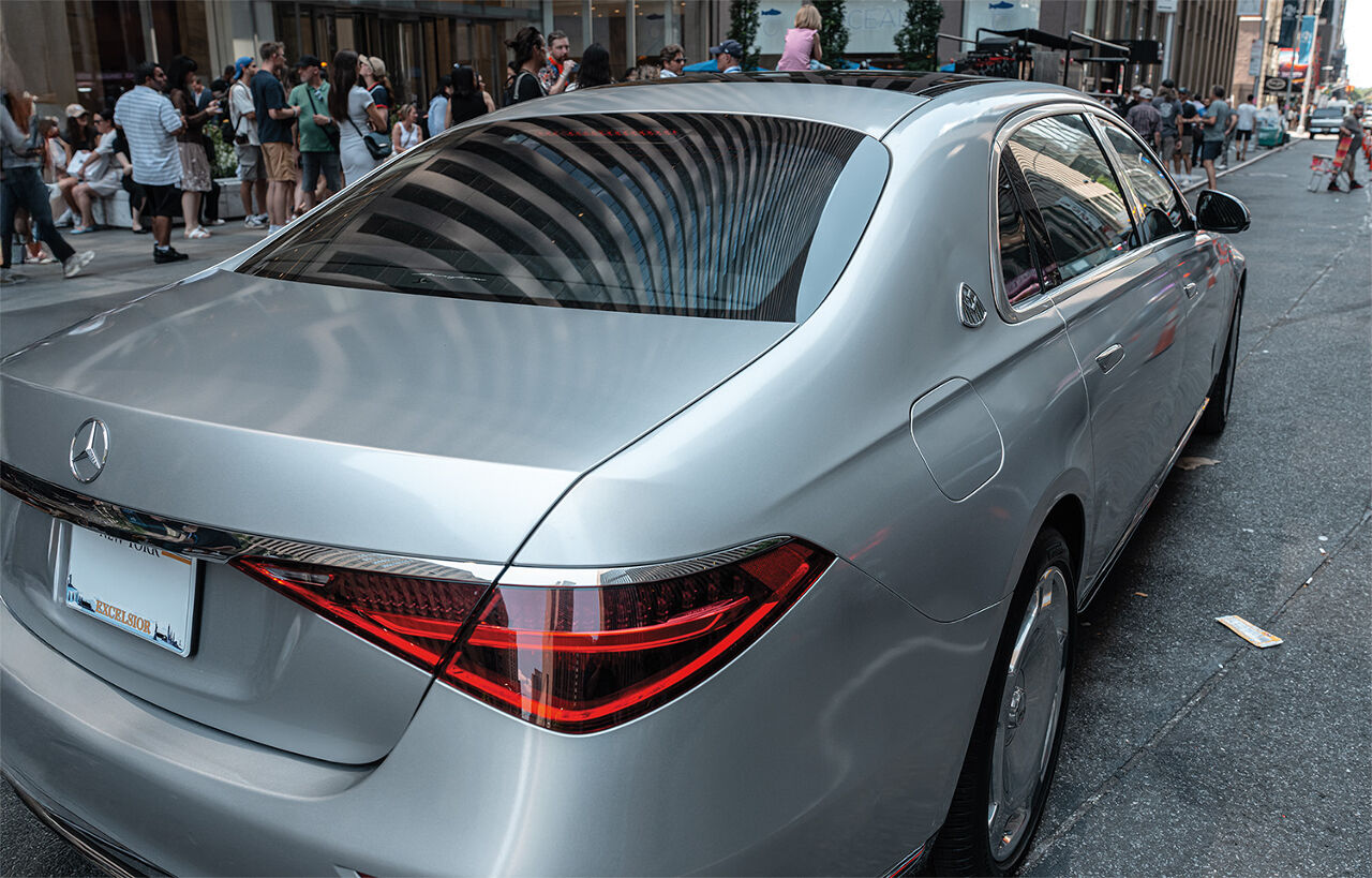 The Mercedes-Maybach S-Class was chosen as Miranda Priestly’s transportation of choice in the upcoming sequel, The Devil Wears Prada 2, because the car mirrored the character’s formidable personality and allowed her to make grand entrances.